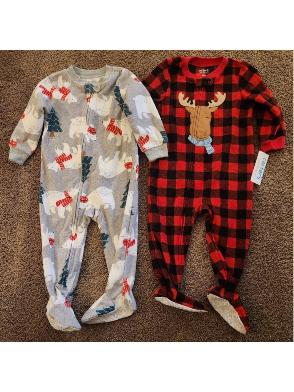 Carter's 2 sleeper set size 18 months